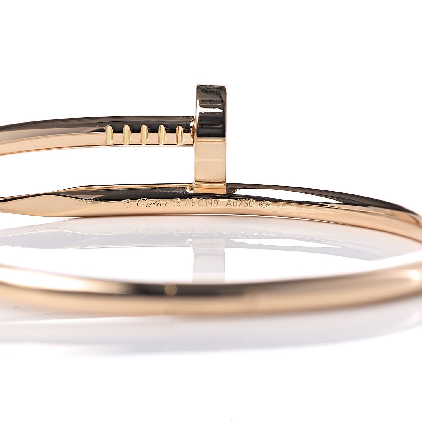 18K Yellow Gold Juste Un Clou Bracelet 15