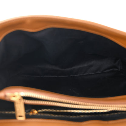 Saint Laurent Calfskin Y Quilted Monogram Medium Loulou Chain Satchel Natural Tan 5 of 10