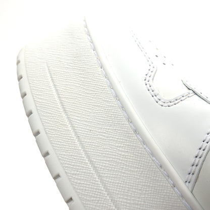 Prada Vitello Rois Triangle Womens Downtown Platform Low Top Sneakers 36.5 White 26 of 28
