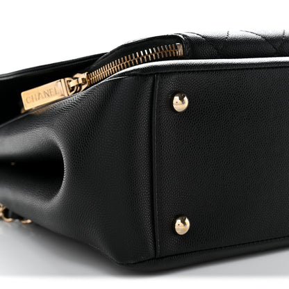 Chanel Caviar Quilted Large Business Affinity Flap Black 9 of 12