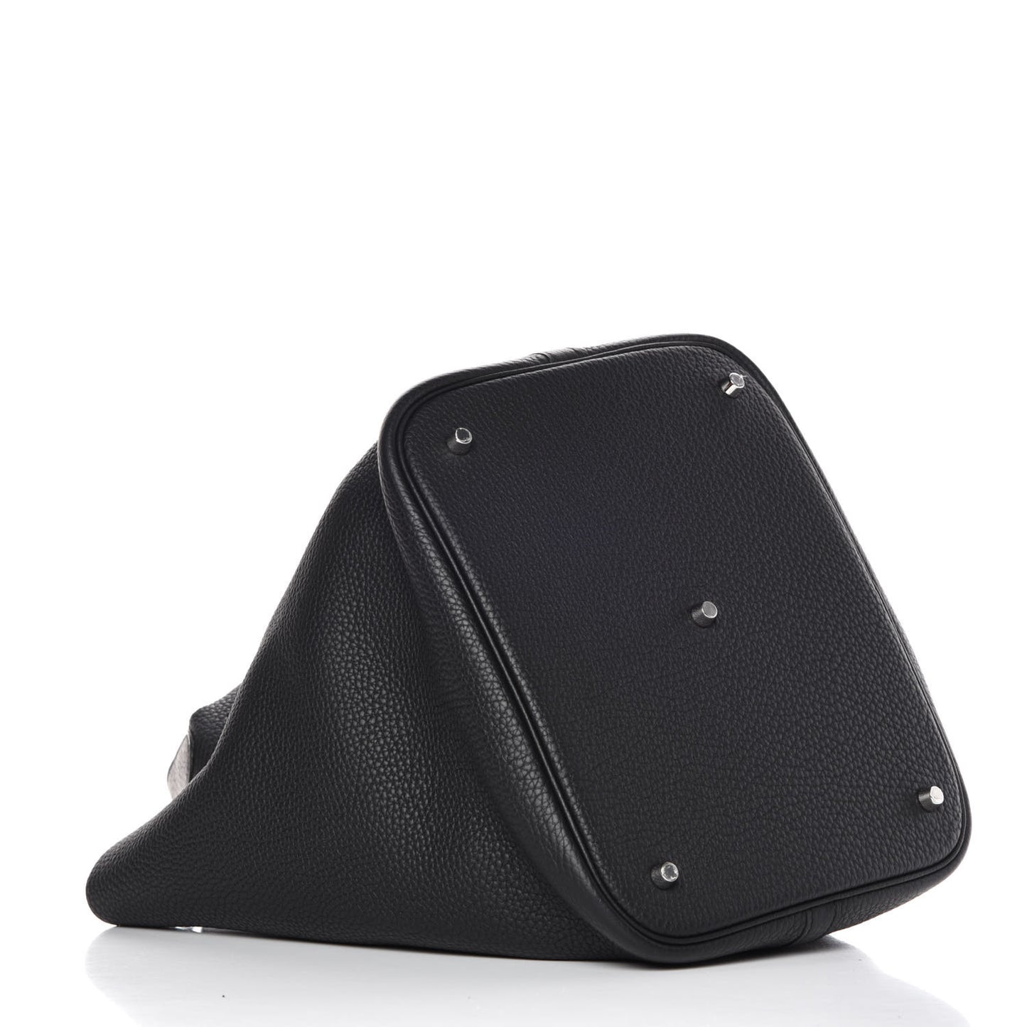 Taurillon Clemence Picotin Lock 26 GM Black