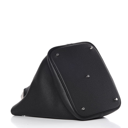 Hermes Taurillon Clemence Picotin Lock 26 GM Black 4 of 9