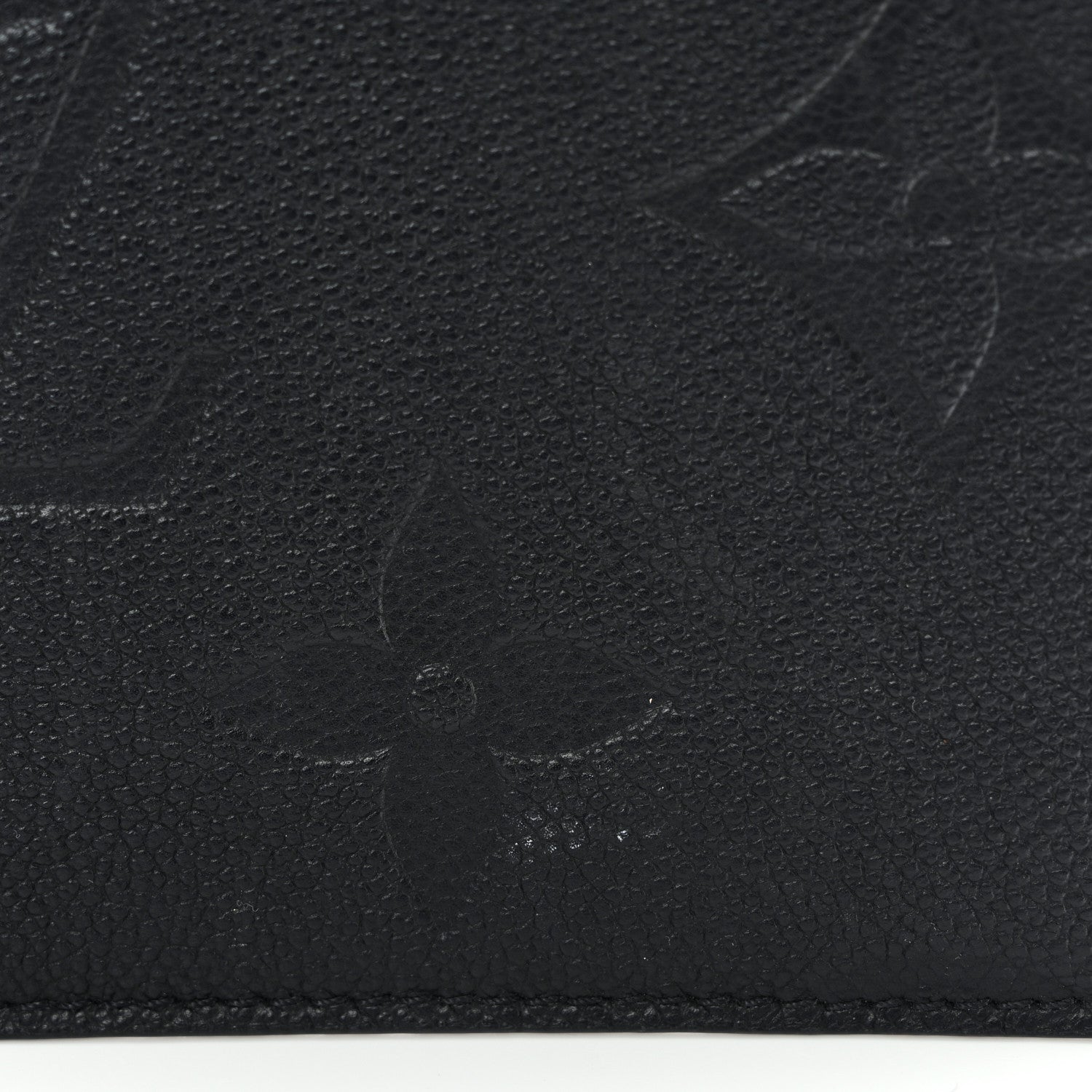 Louis Vuitton Empreinte Monogram Giant Neverfull MM Pochette Black 7 of 8