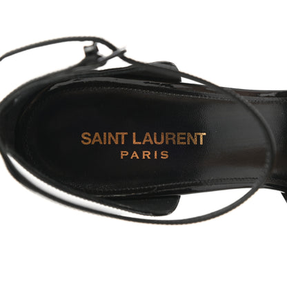 Saint Laurent Patent Opyum D'Orsay Pumps 40.5 Black 7 of 10