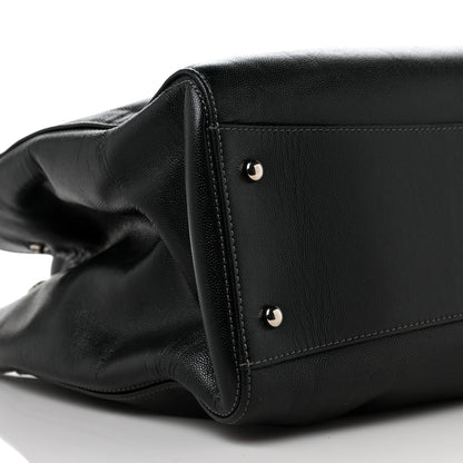 Chanel Caviar Medium Cerf Executive Shopper Tote Black 8 of 11