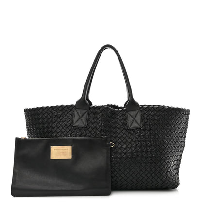 Bottega Veneta Nappa Intrecciato Medium Cabat Black 1 of 12