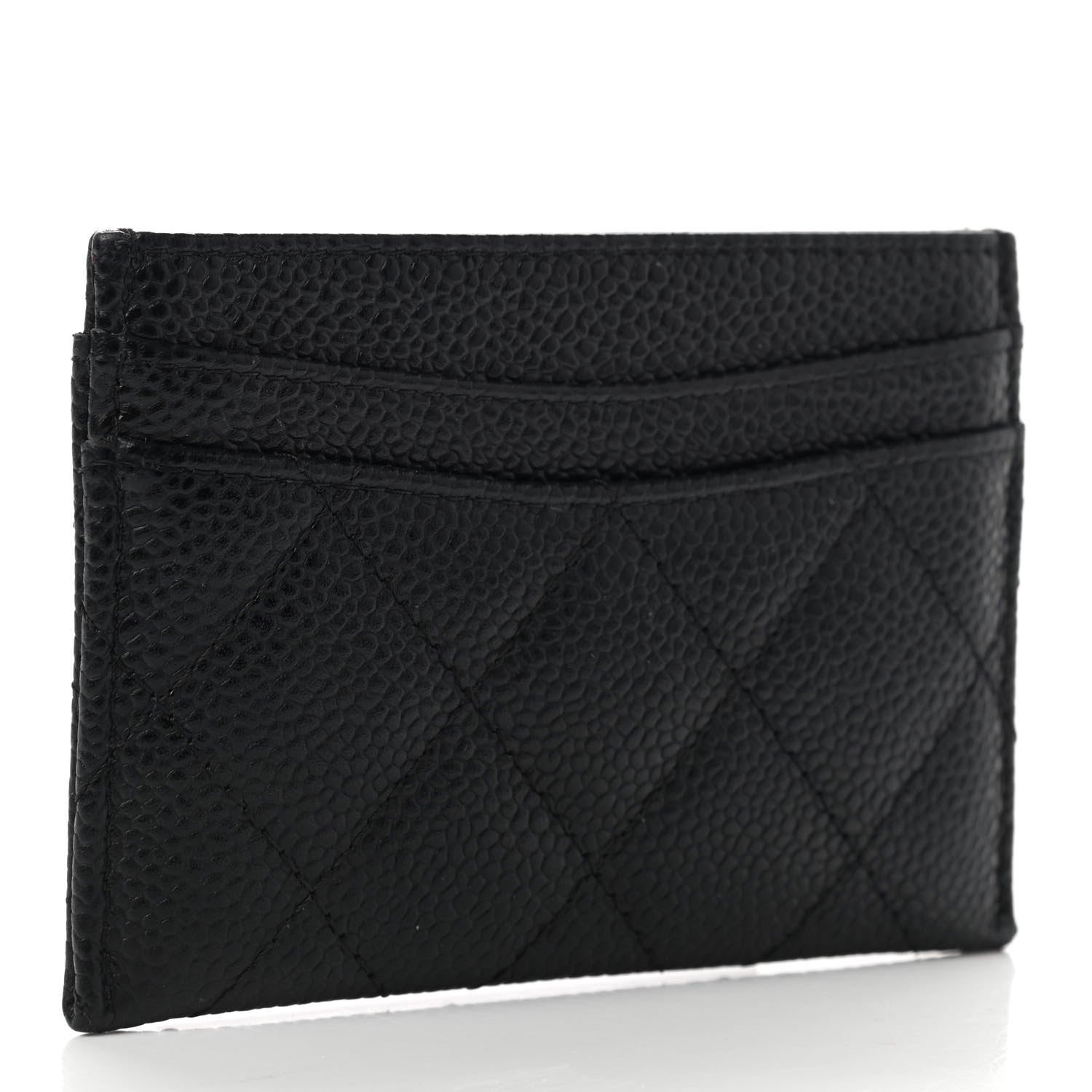 Chanel Caviar Quilted Card Holder Black 3 of 8