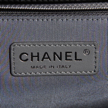 Chanel Calfskin Quilted New Medium Boy Flap Black 22 of 25