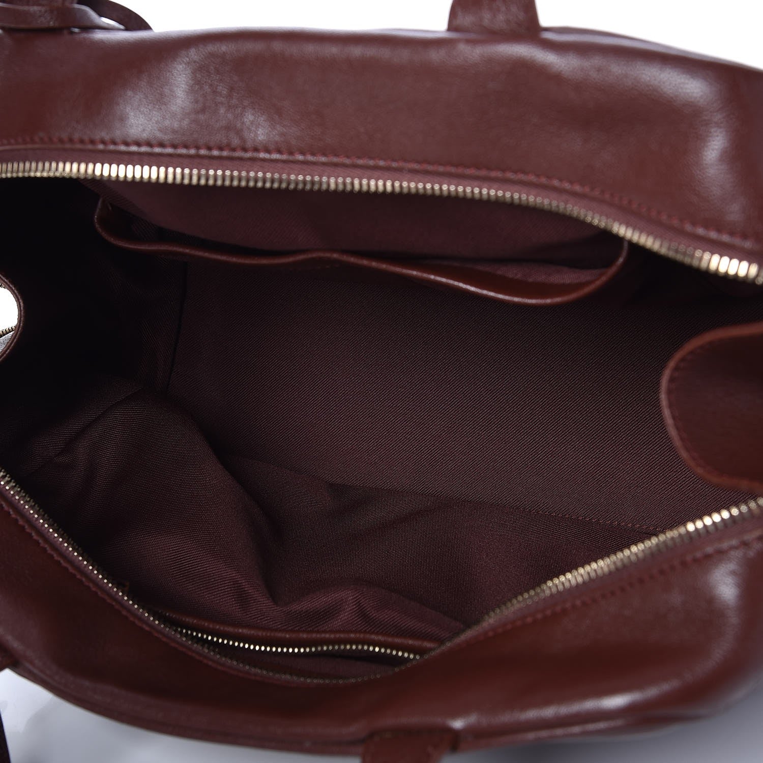 Marc Jacobs Leather Frankie Zip Handbag Chestnut 7 of 16