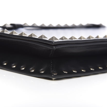 Valentino Garavani Nappa Rockstud Wristlet Clutch Black 9 of 10