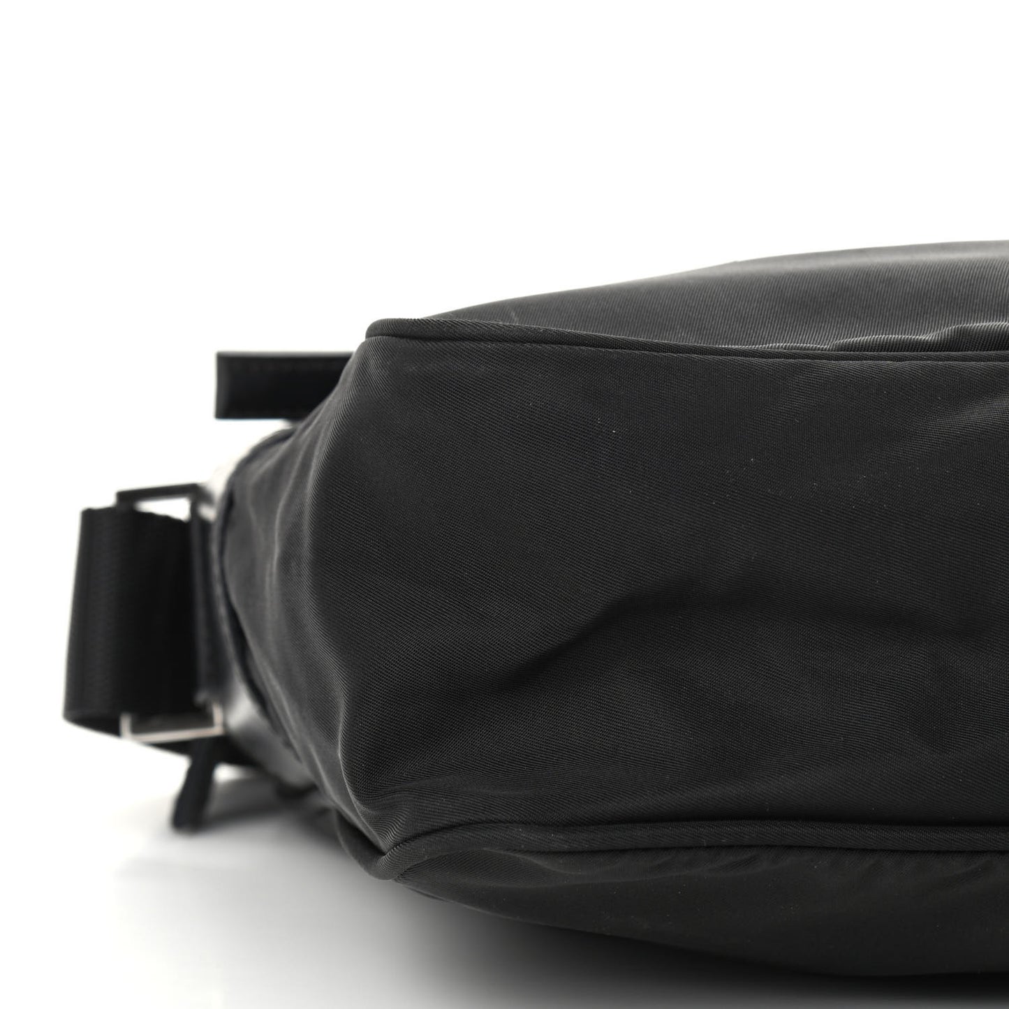 Nylon Tessuto Vela Crossbody Bag Black