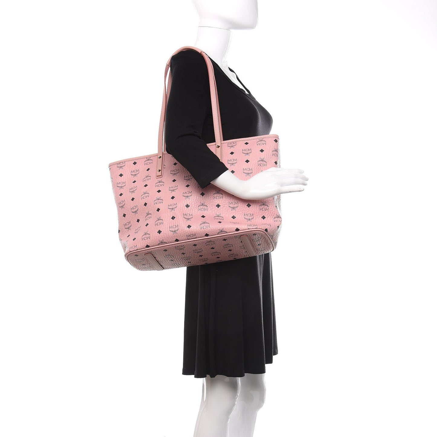Visetos Medium Anya Shopper Tote Light Pink