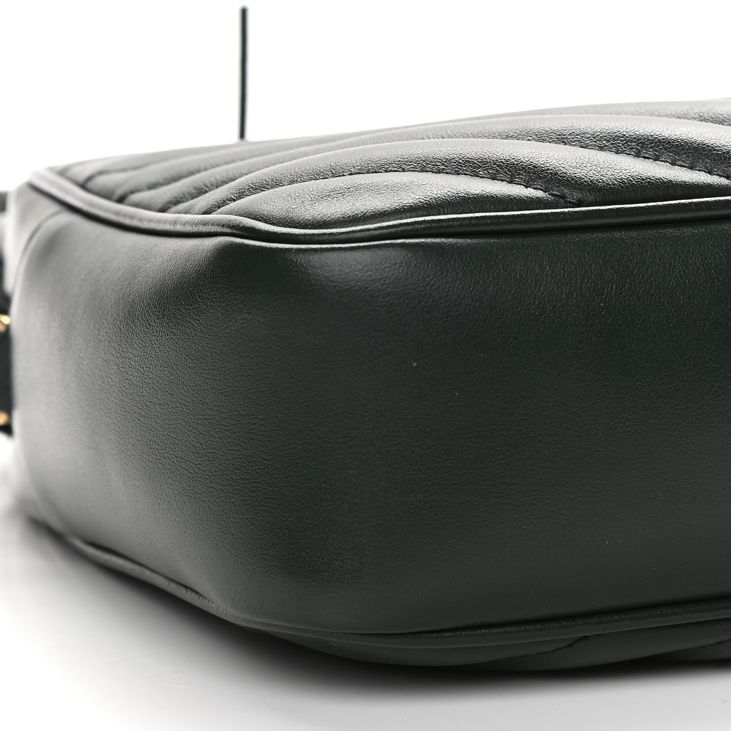 Calfskin Matelasse Monogram Lou Camera Bag Military Green