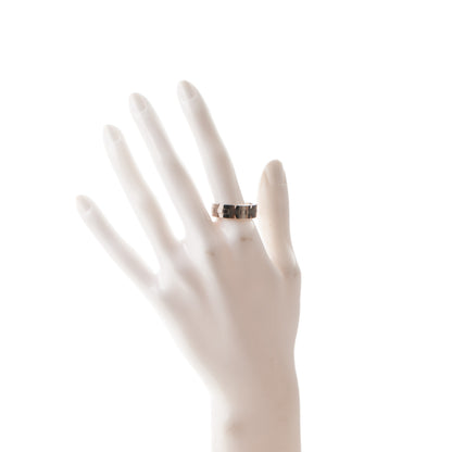 Cartier 18K White Gold Tank Francaise Ring 62 10 2 of 4