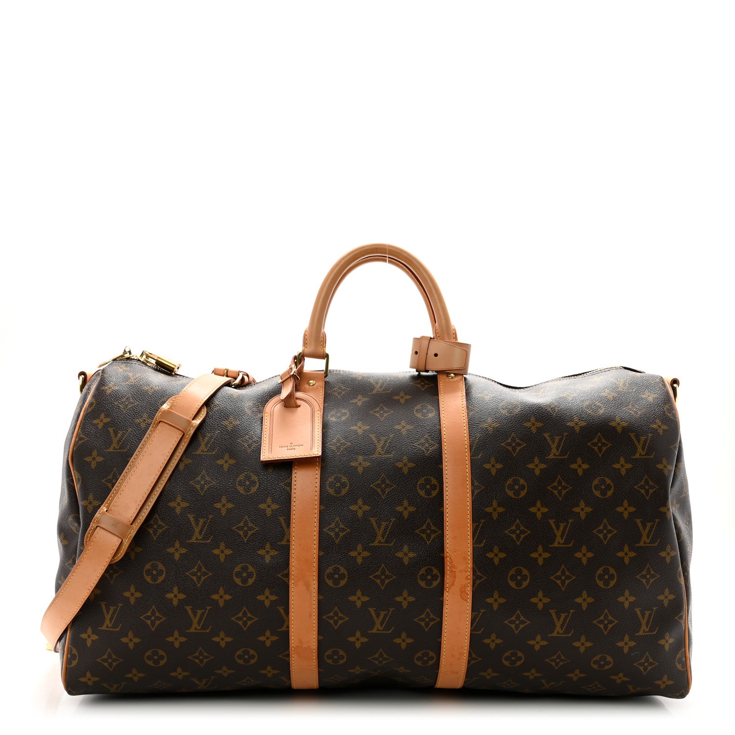 Louis Vuitton Monogram Keepall Bandouliere 55 1 of 15