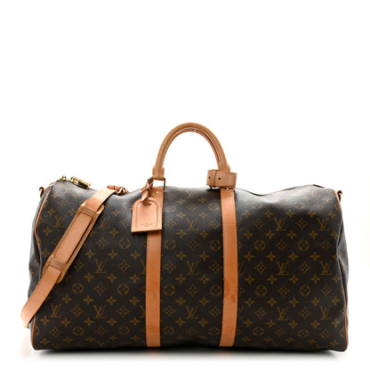 Louis Vuitton Monogram Keepall Bandouliere 55 1 of 15