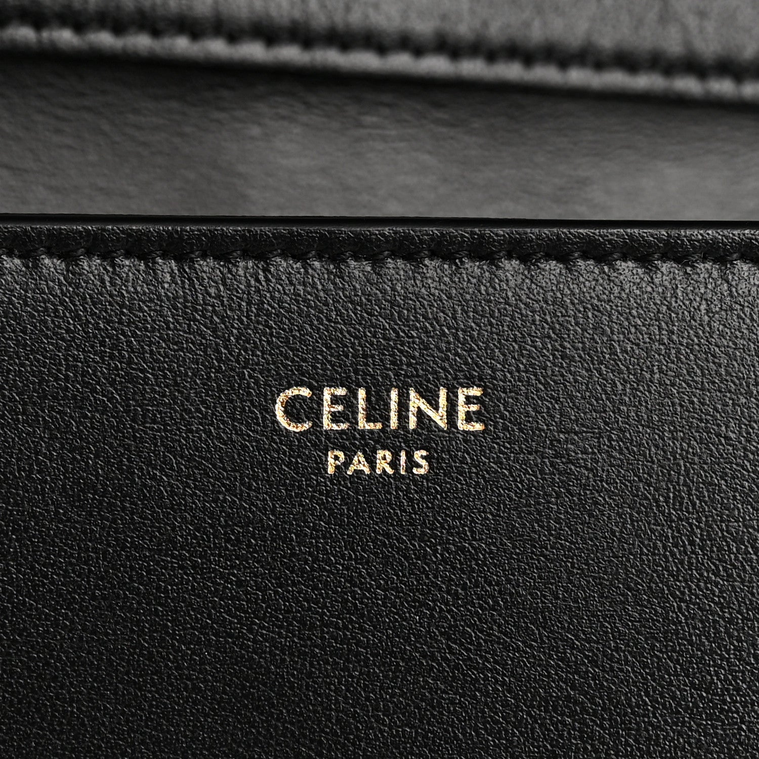Celine Smooth Calfskin Medium Tabou Black 6 of 13