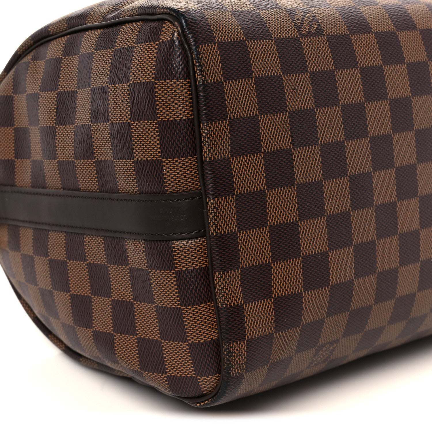Louis Vuitton Damier Ebene Speedy Bandouliere 30 11 of 12
