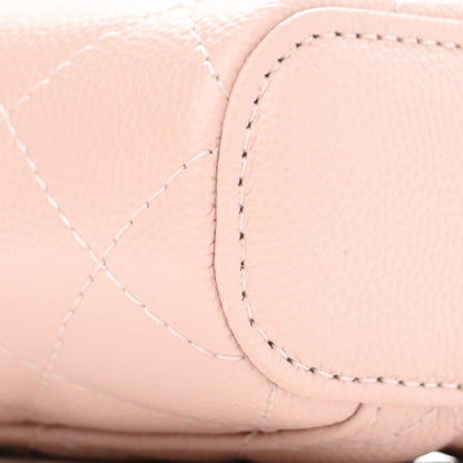 Chanel Caviar Quilted Small Vertical Coco Beauty Vanity Case With Chain Light Pink 8 of 9