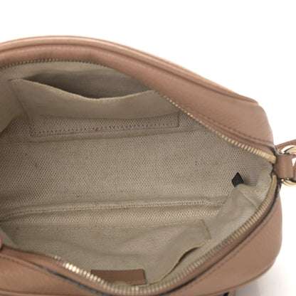 Gucci Pebbled Calfskin Small Soho Disco Bag Camelia 5 of 11