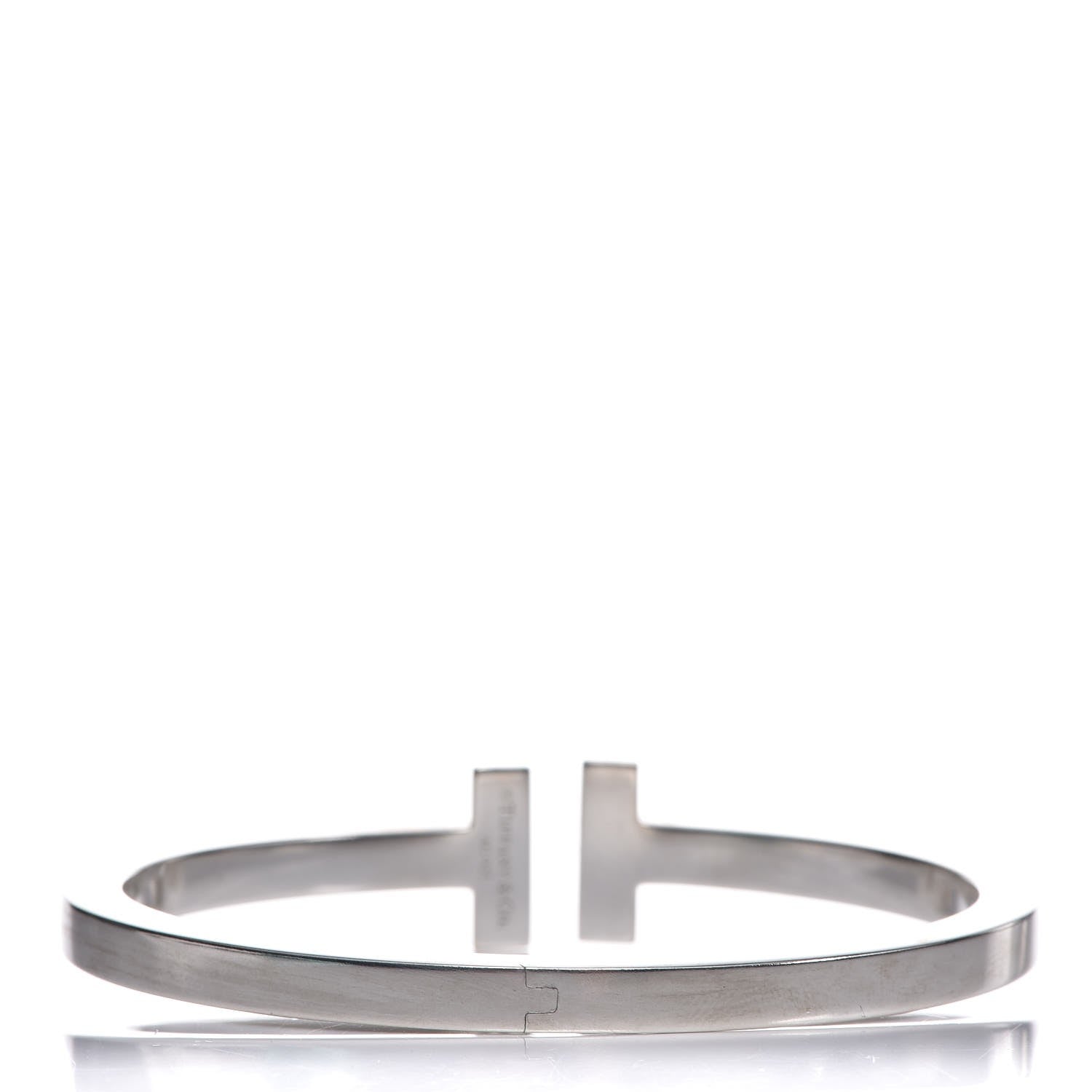 Tiffany Sterling Silver T Square Bracelet 3 of 4