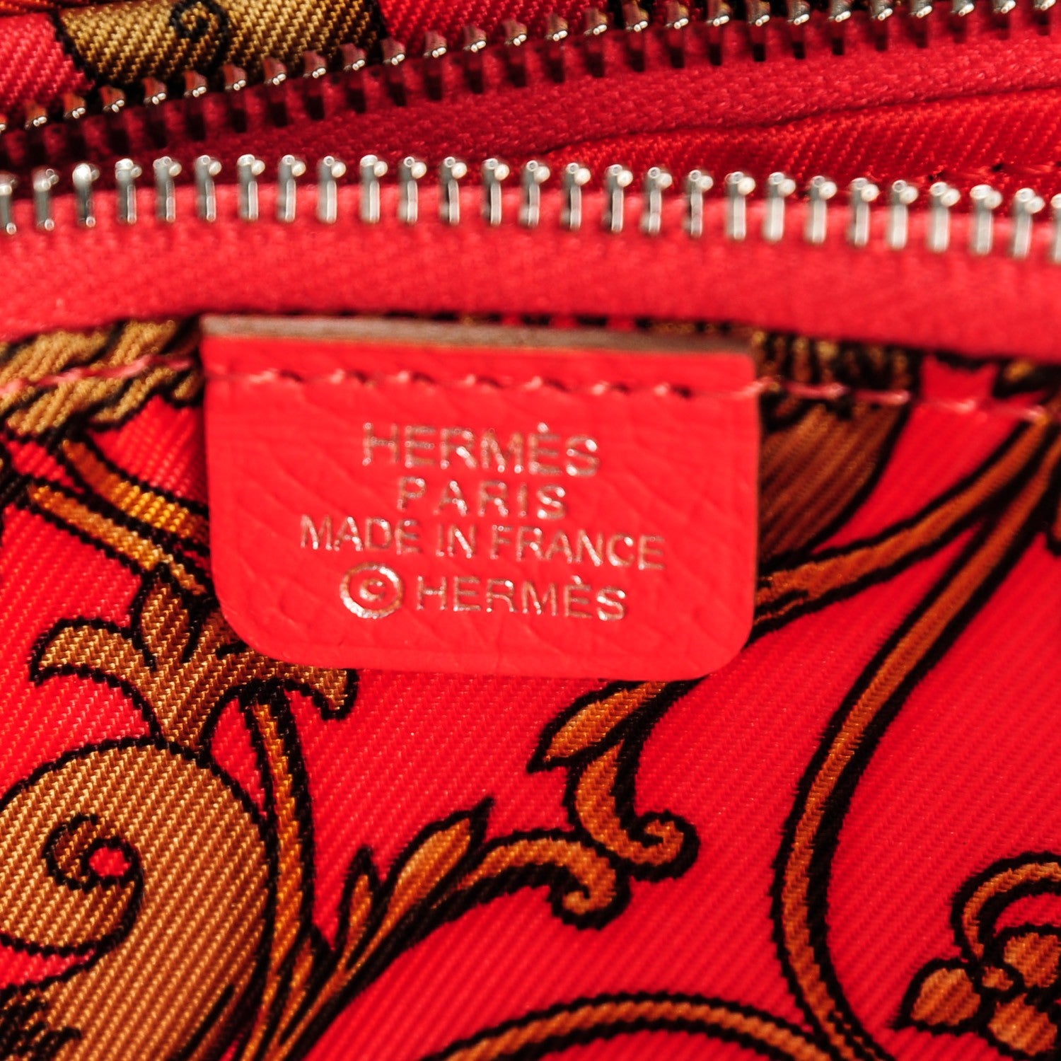 Hermes Epsom Silk'in Compact Wallet Rose Jaipur 8 of 9