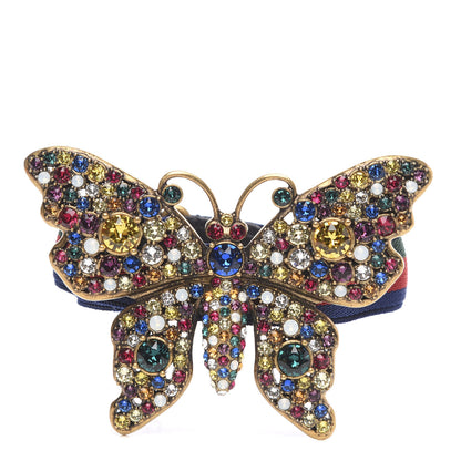 Gucci Web Crystal Butterfly Bracelet Multicolor 1 of 5