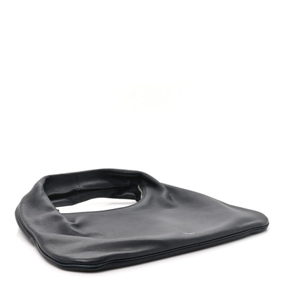 The Row Grained Calfskin Small Everyday Shoulder Bag Midnight 4 of 9