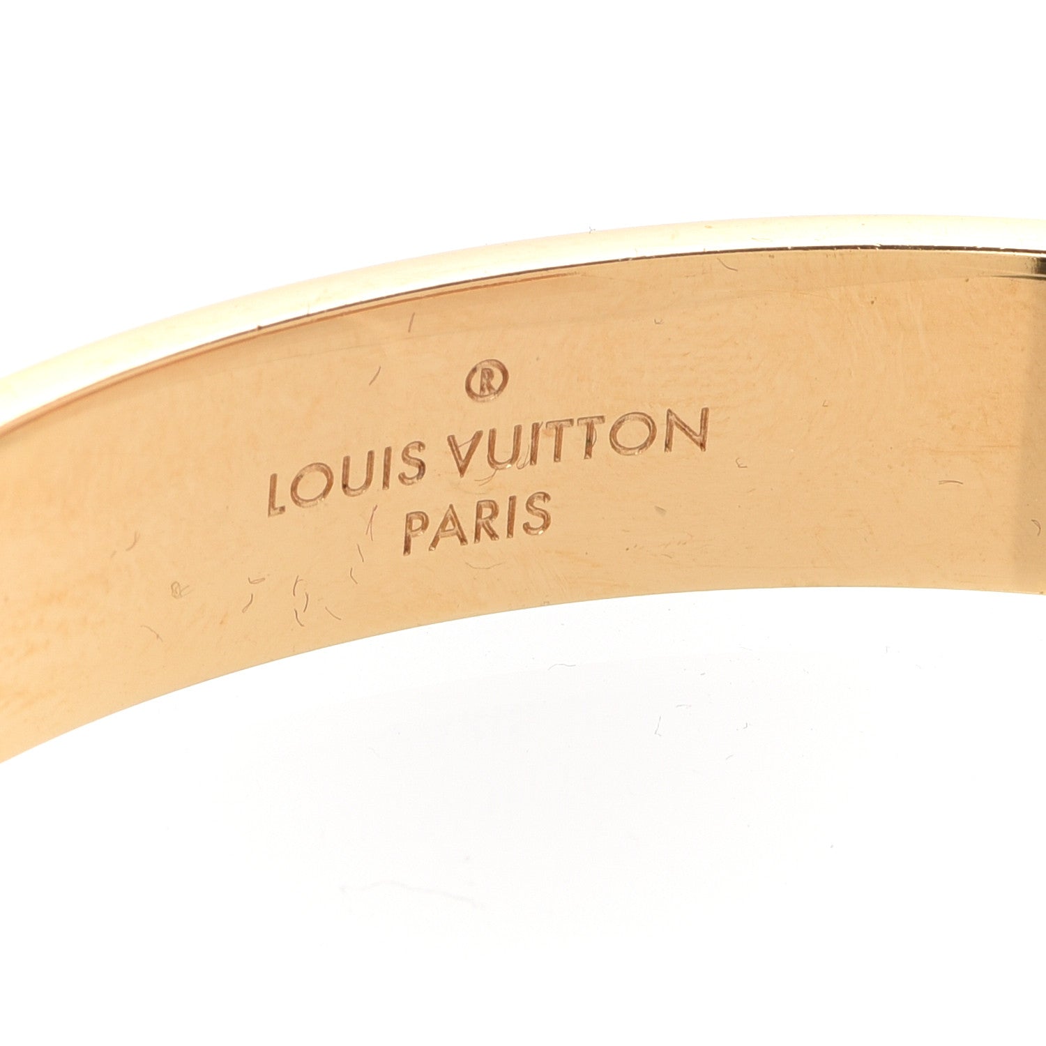 Louis Vuitton Monogram Cuff S Gold 4 of 6
