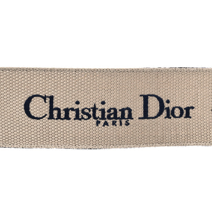 Christian Dior Canvas Embroidered Large Book Belt 75 30 Bleu 6 of 8