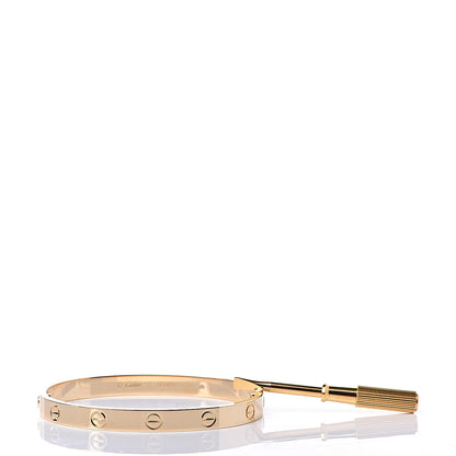Cartier 18K Yellow Gold LOVE Bracelet 17 6 of 7