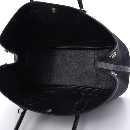 Hermes Toile Garden Party 30 TPM Black 5 of 11