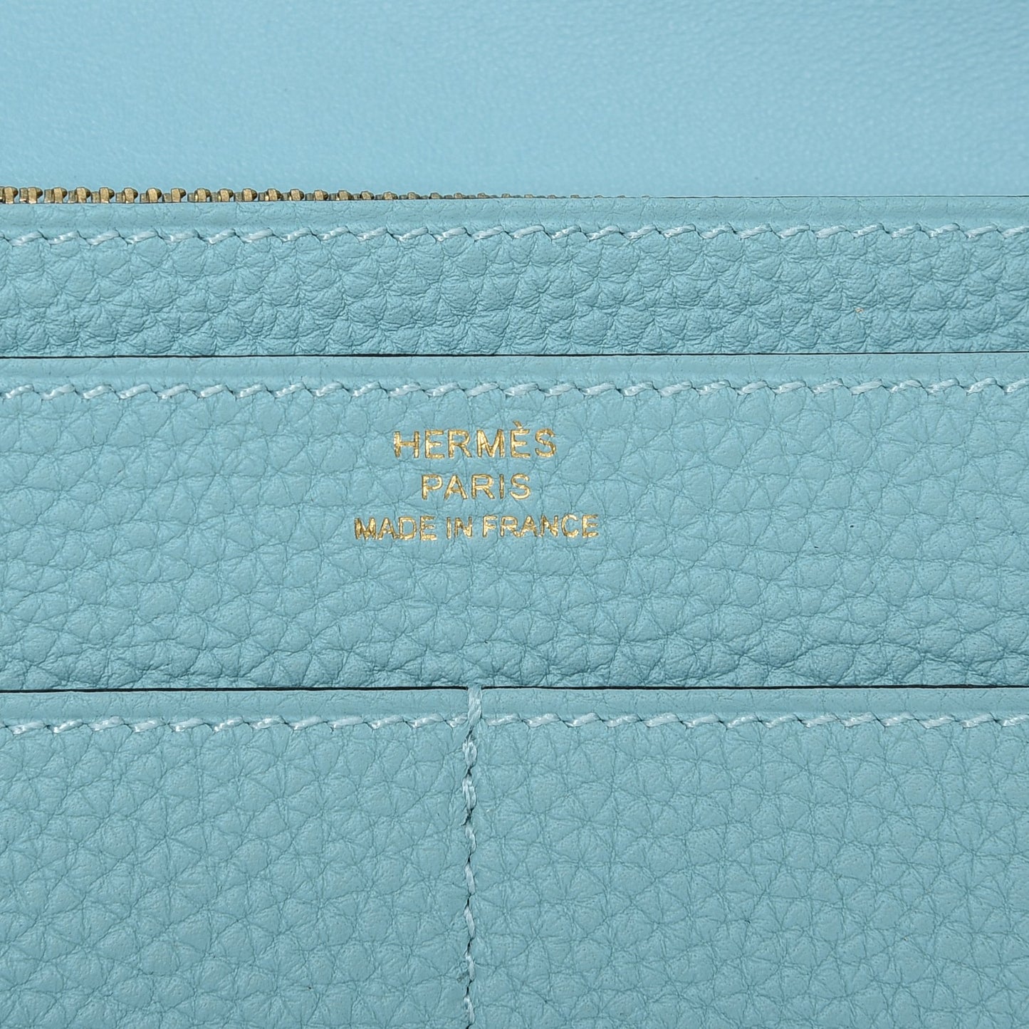 Togo Dogon Duo Wallet Bleu Atoll
