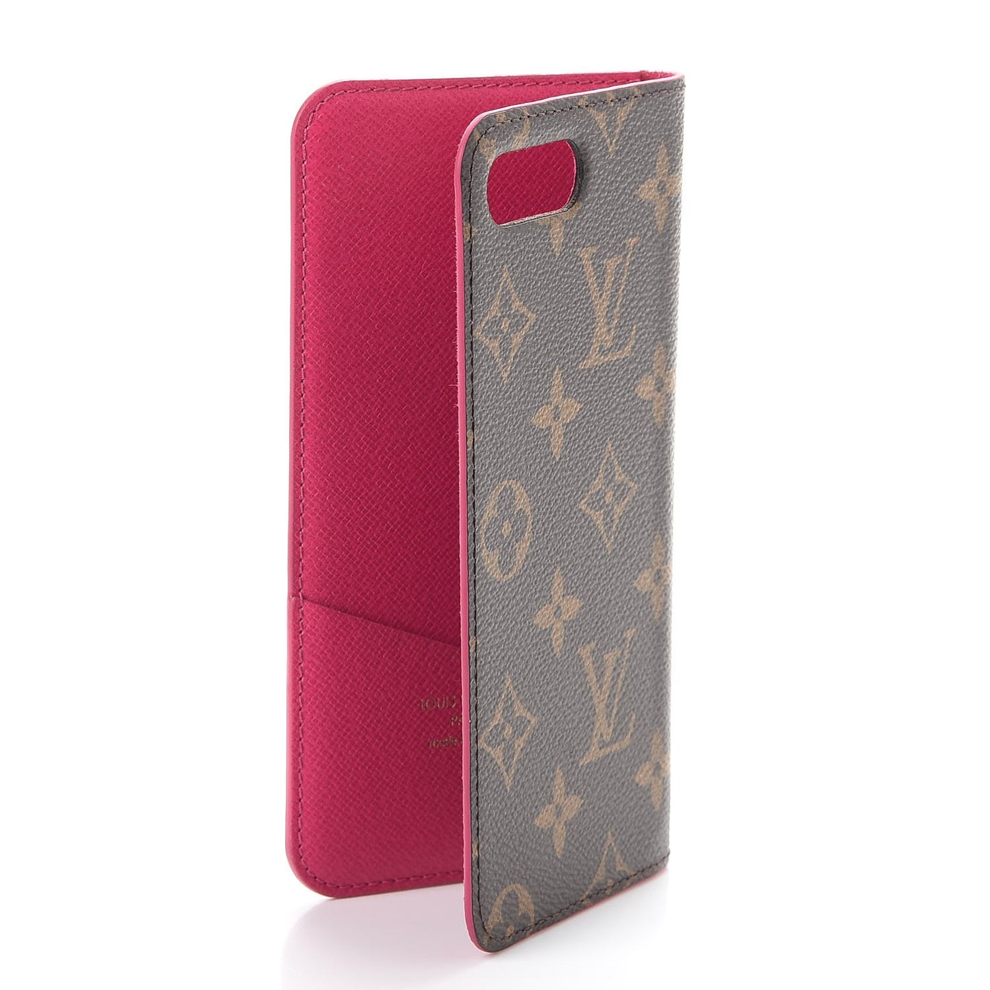 Monogram iPhone 7/8 Plus Folio Case Pink