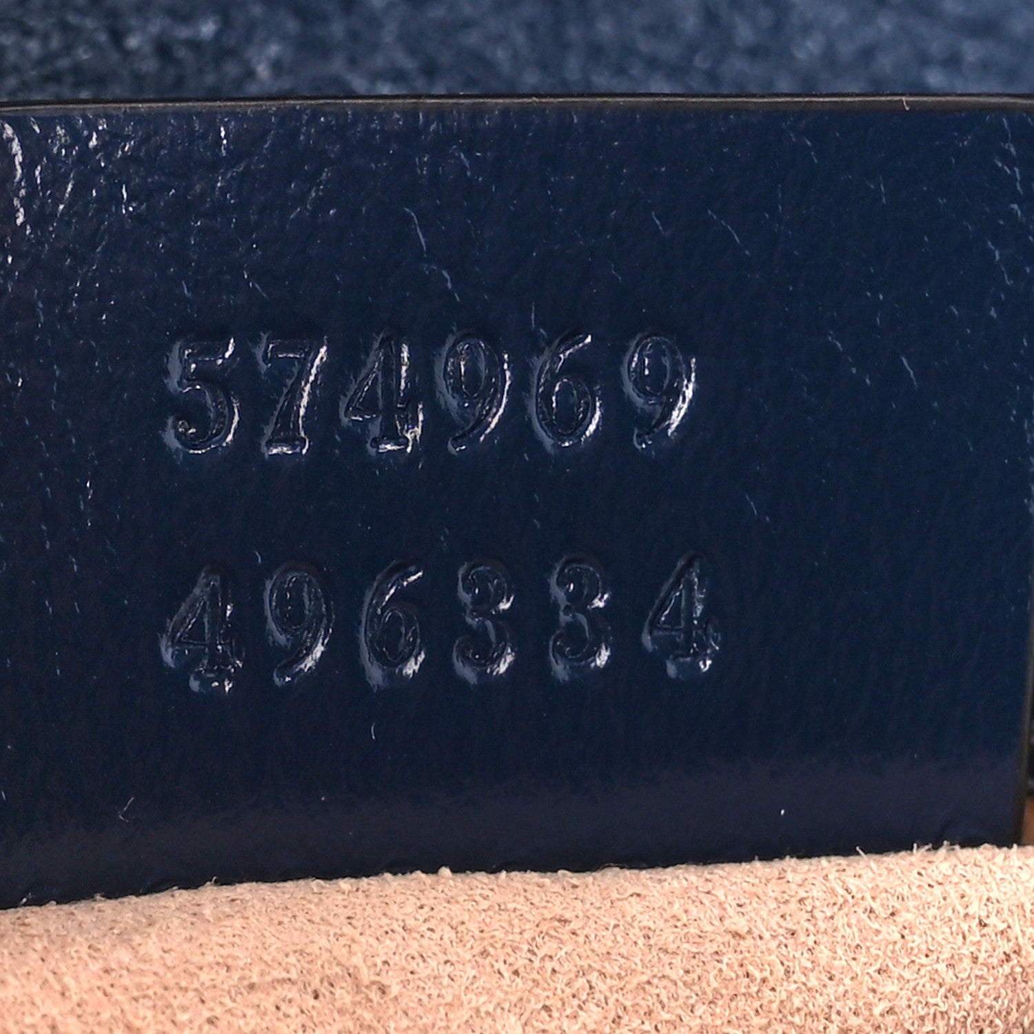 Gucci Vintage Effect Calfskin Matelasse Diagonal Super Mini Torchon GG Marmont Shoulder Bag Blue Agata Mystic White 7 of 11