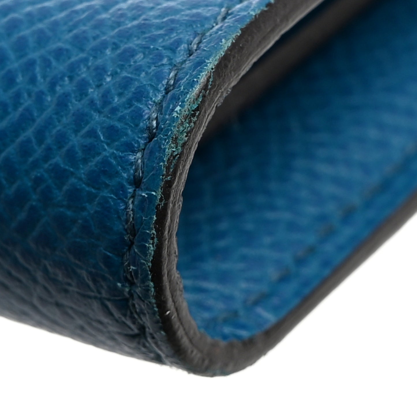 Epsom Kelly Longue Wallet Bleu Izmir