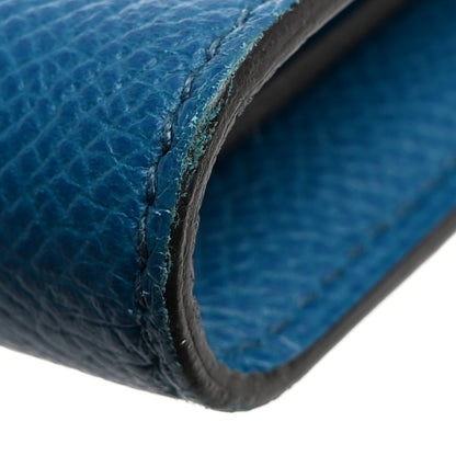 Hermes Epsom Kelly Longue Wallet Bleu Izmir 9 of 10