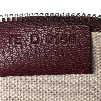Givenchy Sugar Goatskin Antigona Pouch Burgundy 7 of 10