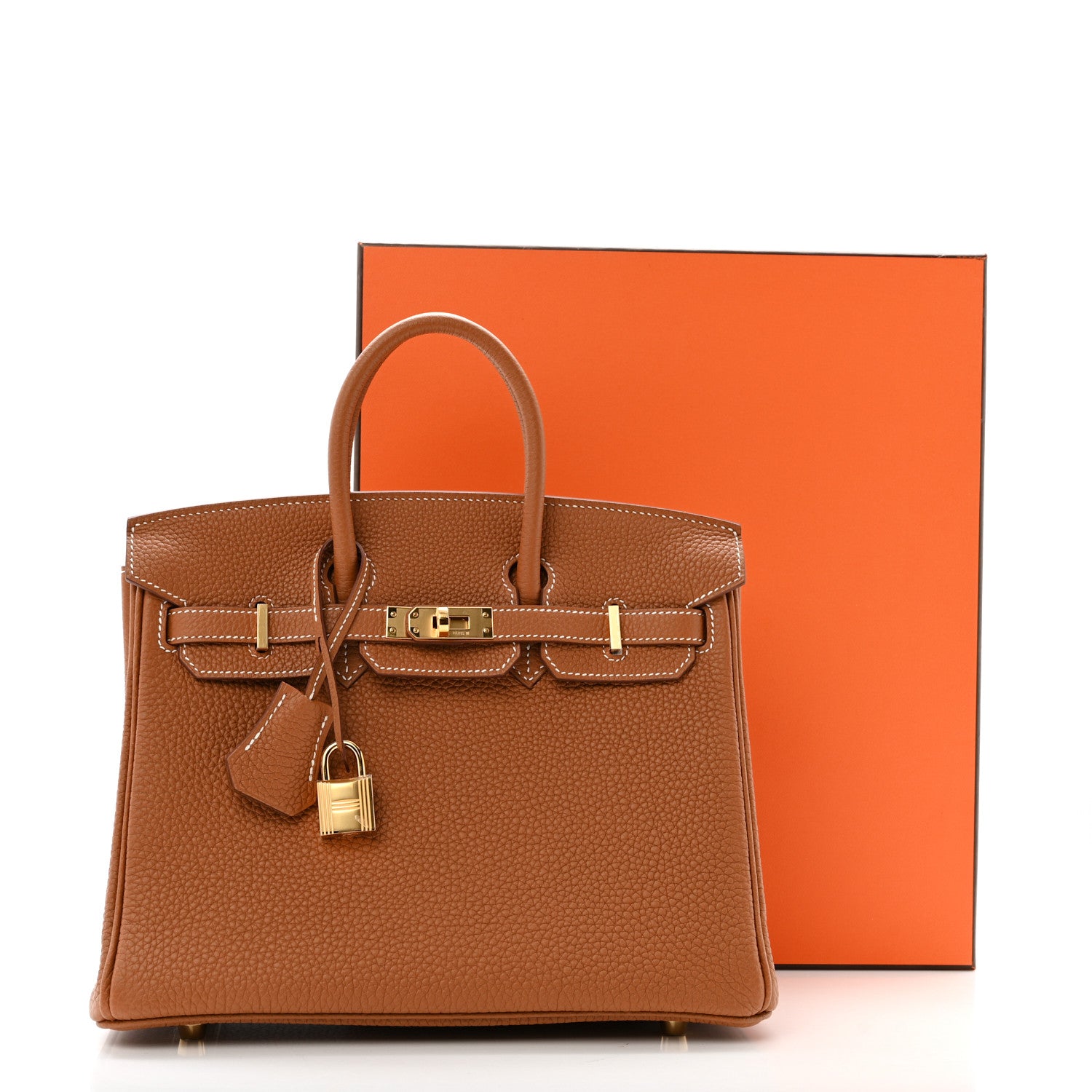 Hermes Togo Birkin 25 Gold 13 of 13
