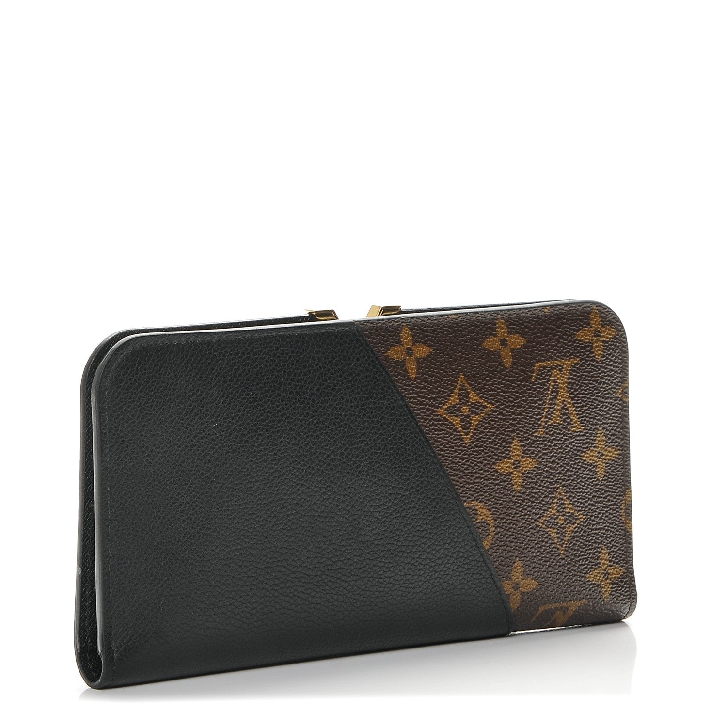Louis Vuitton Monogram Monogram Kimono Wallet Black 3 of 6