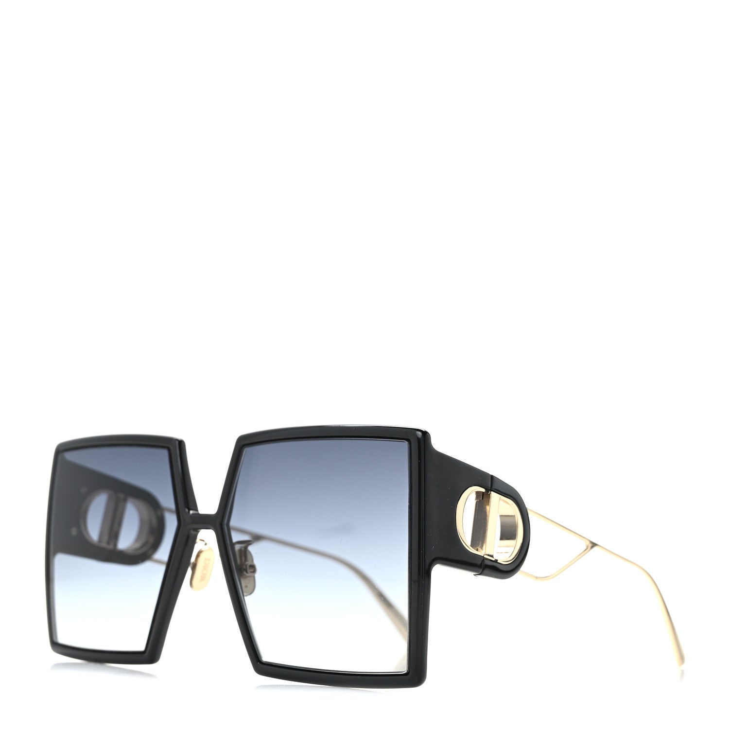 Christian Dior Square 30 Montaigne Sunglasses Black 1 of 9