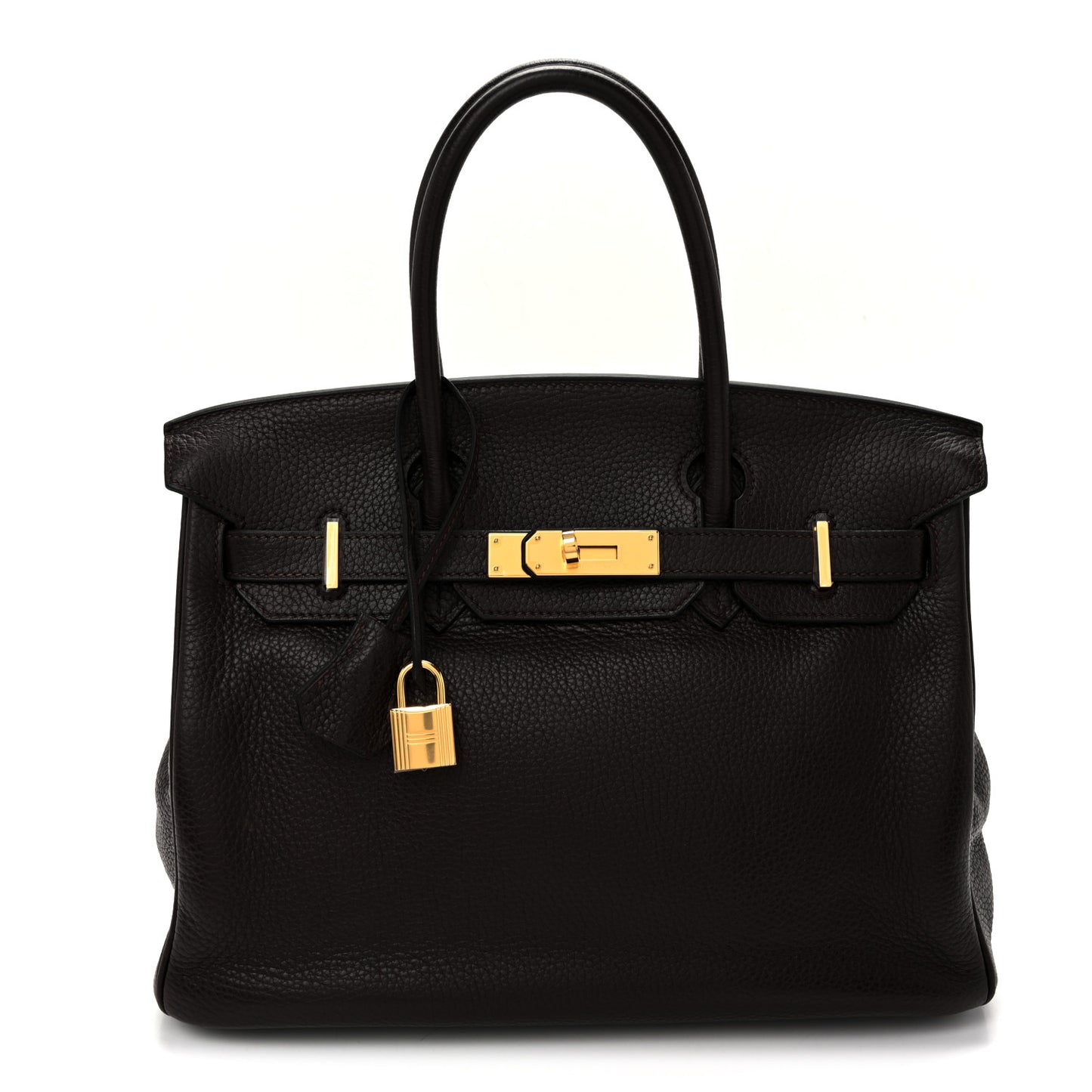 Taurillon Clemence Birkin 30 Chocolate