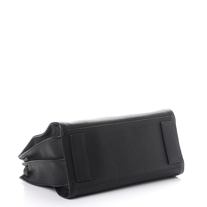 Saint Laurent Grained Calfskin Medium Supple Sac De Jour Black 4 of 8