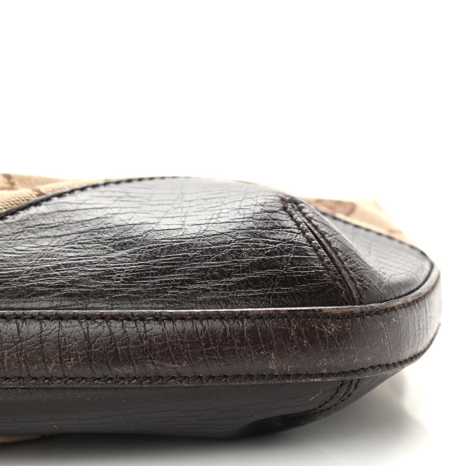Gucci Monogram Hasler Hobo Dark Brown 11 of 17
