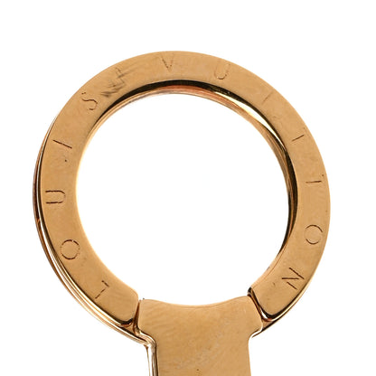 Louis Vuitton Monogram Spring Street Bag Charm Key Holder Gold 4 of 5