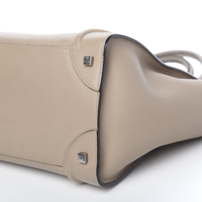 Celine Drummed Calfskin Mini Luggage Dune 23 of 23