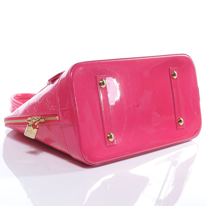 Louis Vuitton Vernis Alma GM Rose Pop 6 of 9