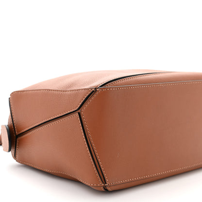 Loewe Calfskin Small Puzzle Bag Tan 8 of 10