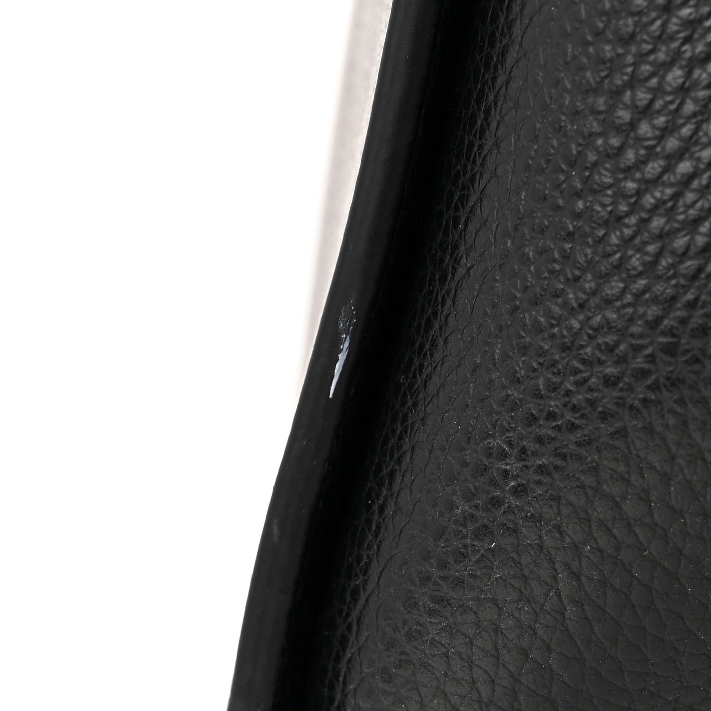 Grained Calfskin Neo Classic Black Hardware Large Top Handle Bag Black