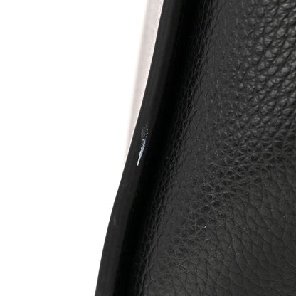 Balenciaga Grained Calfskin Neo Classic Black Hardware Large Top Handle Bag Black 11 of 11